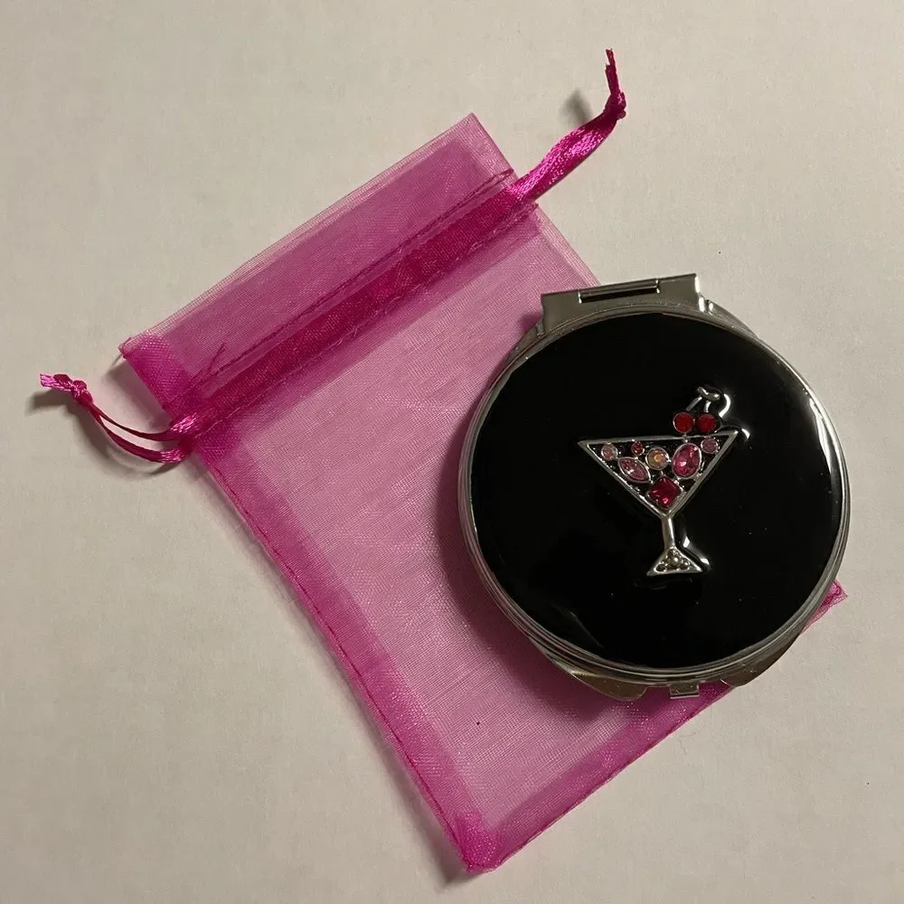 ‎DECORATIVE COMPACT MIRROR